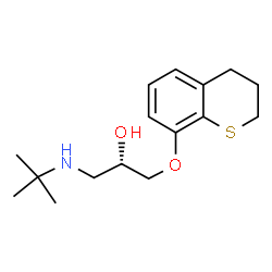 (-)-Tertatolol structure