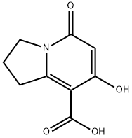 7-羟基-5-氧代-1,2,3,5-四氢中氮茚-8-羧酸结构式