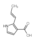 1H-Pyrrole-3-carboxylicacid,2-(1-propenyl)-,(E)-(9CI) picture