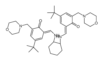 2,2′-[(1S,2S)-(+)-1,2-Cyclohexanediylbis[(E)-(nitrilomethylidyne)]]bis[4-(tert-butyl)-6-(4-Morpholinylmethyl)phenol] picture