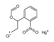 chloro-[3-formyloxy-3-(2-nitrophenyl)propyl]mercury结构式