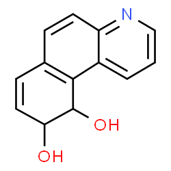 BENZO(F)QUINOLINE-9,10-DIHYDRODIOL结构式