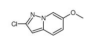 2-Chloro-6-methoxypyrazolo[1,5-a]pyridine Structure