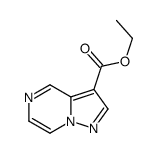 Ethyl pyrazolo[1,5-a]pyrazine-3-carboxylate structure