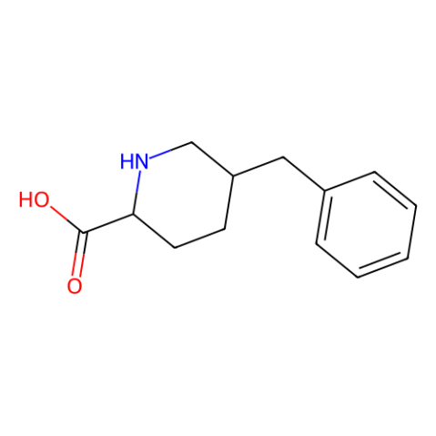 (2R,5S)-5-BENZYL-PIPERIDINE-2-CARBOXYLICACID结构式