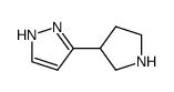 3-(1H-pyrazol-3-yl)pyrrolidine Structure