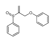 2-(benzenesulfinyl)prop-2-enoxybenzene Structure