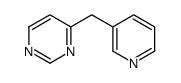 4-(pyridin-3-ylmethyl)pyrimidine结构式