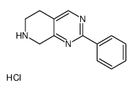 2-Phenyl-5,6,7,8-tetrahydropyrido[3,4-d]pyrimidinehydrochloride picture