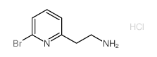 2-(6-Bromopyridin-2-yl)ethanamine hydrochloride structure