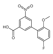 3-(5-fluoro-2-methoxyphenyl)-5-nitrobenzoic acid Structure