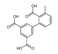 5-(2-carboxy-3-methylphenyl)benzene-1,3-dicarboxylic acid结构式