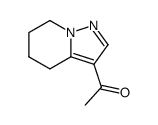 Ethanone, 1-(4,5,6,7-tetrahydropyrazolo[1,5-a]pyridin-3-yl)- (9CI)结构式