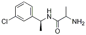 (S)-2-AMino-N-[1-(3-chloro-phenyl)-ethyl]-propionaMide结构式