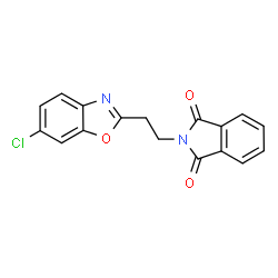 2-[2-(6-Chloro-1,3-benzoxazol-2-yl)ethyl]-1H-isoindole-1,3(2H)-dione图片