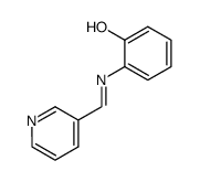 2-pyridin-3-ylmethyleneamino-phenol结构式