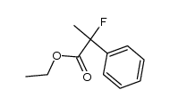 ethyl 2-fluoro-2-phenylpropanoate结构式