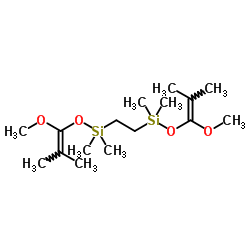 3,10-Diisopropylidene-5,5,8,8-tetramethyl-2,4,9,11-tetraoxa-5,8-disiladodecane结构式