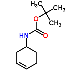 2-Methyl-2-propanyl 3-cyclohexen-1-ylcarbamate structure