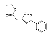 2-(3-苯基-1,2,4-噁二唑-5-基)乙酸乙酯结构式