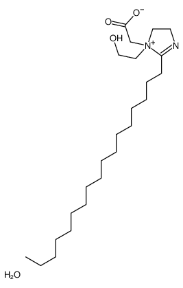 1-(carboxymethyl)-2-heptadecyl-1-(2-hydroxyethyl)imidazolin-2-ium hydroxide Structure