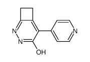 2-pyridin-4-yl-4,5-diazabicyclo[4.2.0]octa-1,5-dien-3-one结构式