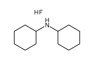 dicyclohexyl-amine, difluoride Structure