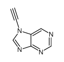 7H-Purine, 7-ethynyl- (9CI) Structure