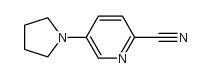 5-(Pyrrolidin-1-yl)pyridine-2-carbonitrile Structure