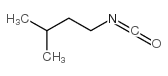 1-Isocyanato-3-methylbutane structure