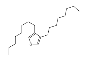 3,4-Dioctylthiophene structure