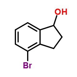 4-Bromo-1-indanol Structure