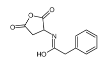 N-(2,5-dioxooxolan-3-yl)-2-phenylacetamide结构式