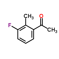 Ethanone, 1-(3-fluoro-2-methylphenyl)- (9CI) structure