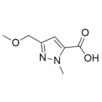 3-(甲氧基甲基)-1-甲基-1H-吡唑-5-羧酸图片