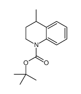 tert-butyl 4-methyl-3,4-dihydro-2H-quinoline-1-carboxylate结构式