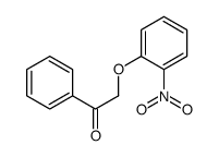2-(2-nitrophenoxy)-1-phenylethanone Structure