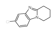 7-chloro-1,2,3,4-tetrahydropyrido[1,2-a]benzimidazole结构式