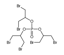 TRIS(1-BROMOMETHYL-2-BROMOETHYL)PHOSPHATE结构式