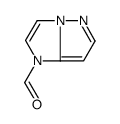 1H-Imidazo[1,2-b]pyrazole-1-carboxaldehyde(9CI) Structure