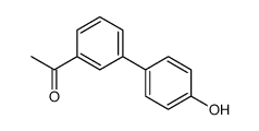 1-[3-(4-hydroxyphenyl)phenyl]ethanone结构式