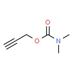 Carbamic acid, dimethyl-, 2-propynyl ester (9CI)结构式