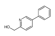 (5-phenylpyridin-2-yl)methanol结构式