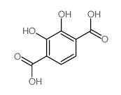 2,3-dihydroxyterephthalic acid Structure