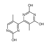 5,5'-Dimethyl-4,4'-bipyrimidine-2,2',6(1H,1'H,3H)-trione结构式