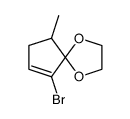 6-bromo-9-methyl-1,4-dioxaspiro[4.4]non-6-ene picture