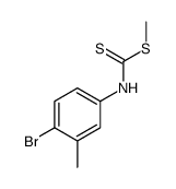 methyl N-(4-bromo-3-methylphenyl)carbamodithioate结构式