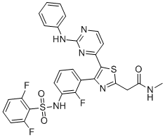 LIMK1 and 2 dual inhibitor structure