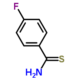 4-Fluorobenzenecarbothioamide Structure