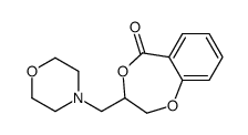 3-(morpholin-4-ylmethyl)-2,3-dihydro-1,4-benzodioxepin-5-one结构式